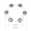 Hihat Tambourine Drum Set Performances Playing Percussion Instrument Accessory 3