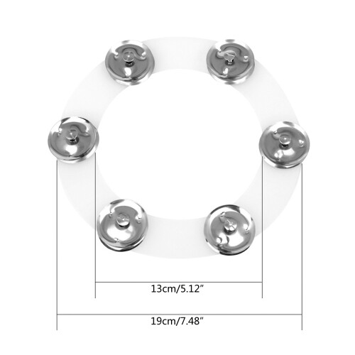 Hihat Tambourine Drum Set Performances Playing Percussion Instrument Accessory 2