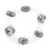 Hihat Tambourine Drum Set Performances Playing Percussion Instrument Accessory 6