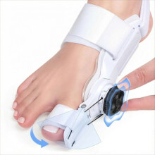 Korrekturschiene für Hallux valgus, verstellbare Ballenzeheberschiene für Damen und Herren, Hallux-valgus-Korrektor