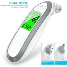 Infrarot-Stirn- und Ohrthermometer, professionelles medizinisches digitales Ohrthermometer für Babys, Kinder und Erwachsene (Modell DA1