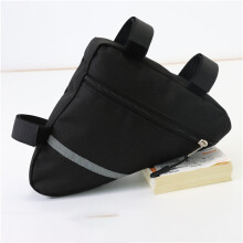 Bicycles Front Handlebar Strap-On Saddle Bag Cycling Pouch Bike Storage Tube With cup bag