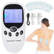 Appareil TENS (stimulateur musculaire par impulsions) pour soulager les douleurs dorsales - Cadeau idéal