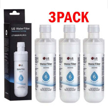 Lot de 3 filtres à eau de rechange pour réfrigérateur LG-LT1000P ADQ747935