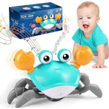 Jouet pour enfants de 1 à 2 ans, crabe marcheur pour enfants de 2 à 3 ans, jouet musical d'éveil, jouet pour enfants de 3 à 12 mois, id