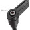 M5 x 20mm Handle Adjustable Clamping Lever Thread Push Button Ratchet Male Threaded Stud Knobs Locking Rotating Screw Handles Quick Release Bolt Black 4
