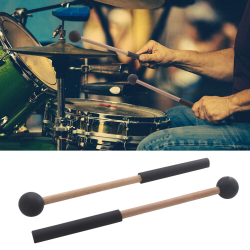 2pcs Ethereal Drumsticks Round Head Drum Sticks Hammer Small Musical Drumsticks 1