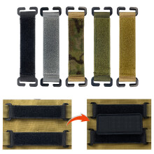 Tactic Molles Strips Hook & Loop for Badges Patches Molles Strips Attachment Green 4pcs