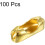 Ball Chain Connector, Ball Chains Clasp Type Crimp Link Clips Connection, Iron Electroplating 3