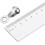 Ball Chain Connector, Pull Loop Crimp Link Stainless Steel Connections 5