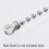 Ball Chain Connector, Double Ring Style Links Stainless Steel Loop Connection 6