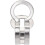 Ball Chain Connector, Double Ring Style Links Stainless Steel Loop Connection 4