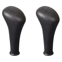 2X Leva del Cambio con Pomello del Cambio per Auto A 5 Velocità per Classe C W201 / E Classe W123 / S W140