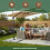 Granite Cantilever Garden Parasol Base 25kg 6