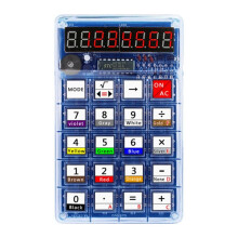 Kit de Calculadora DIY con Pantalla LED, Calculadora, Fabricación de Electrónica, Soldadura, Entrenamiento, Experimento, Práctica, Proyecto DIY. A
