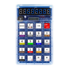 Kit de Calculadora DIY con Pantalla LED, Calculadora, Fabricación de Electrónica, Soldadura, Entrenamiento, Experimento, Práctica, Proyecto de