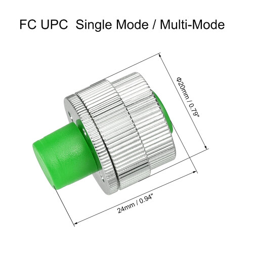 FC Mechanically Variable Optical Attenuator, Single Mode/Multi-Mode 0-30dB Adjustable Fiber Optic Attenuator 1