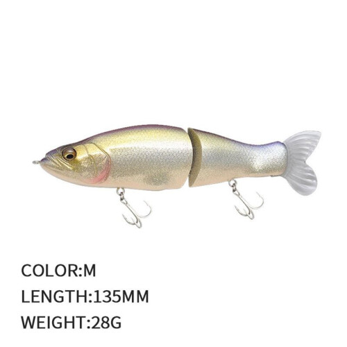 Köderköder Bionics Fischköder Langsam Sinkender Fischköder 135mm/28g Fake Bait Hard Bait M 1
