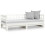VidaXL (white, 90 x 190 cm) vidaXL Solid Wood Pine Pull-out Day Bed Wooden Sofa Bed Multi Colours/Sizes 5