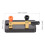 Single Pole Switch Physics Laboratory Equipment Single Pole Single Throw (SPST) Switch, Black Red Copper Tone 2