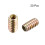 Furniture Threaded Insert Nut Carbon Steel M8 Internal Thread 25mm Length 20pcs 2