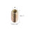 Furniture Threaded Insert Nut Carbon Steel M8 Internal Thread 25mm Length 20pcs 3