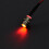 LED Indicator Light AC/DC 110V 8mm Panel Mount Red LED Signal Lamp Metal Shell 2Pcs 4
