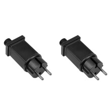 2X 4.5V 1A Stekker LED-Voeding LED-Transformator Stekkeradapter IP44 Waterdichte LED-Lichtstripadapter voor Kerstmis EU-STEKKER