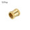 Knurled Insert Nuts - 10Pcs M3 x 5mm Length x 4mm OD Female Thread Brass Threaded Insert Embedment Nut for 3D Printer 3