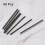 Right Angle Header Pin 40P 1 Row 2mm Pitch Silver Tone Pin for Prototyping 40pcs 2