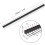 Right Angle Header Pin 40P 1 Row 2mm Pitch Silver Tone Pin for Prototyping 40pcs 3