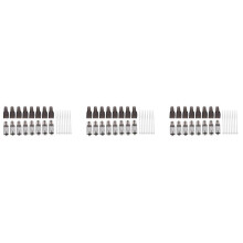 24 Pièces Séries Sans Outil Blindé RJ45 Cat 7 Prise de Terminaison Prise Cat7 / Connecteurs de Connecteur Cat7 Modulaire 23 / 24AWG-Noir