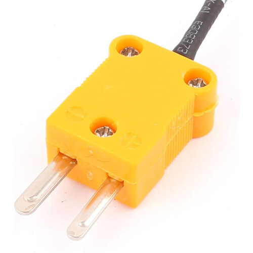 K Type Temperature Control Thermocouple Probe Wire =-50 to +204C 300cm 1