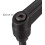 M8 x 32mm Handle Adjustable Clamping Lever Thread Push Button Ratchet Male Threaded Stud Knobs Quick Release Screw Handles Bolts with Locking Lever Bl 4