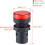 6Pcs Red Green Indicator Light AC/DC 24V, 22mm Panel Mount, for Electrical Control Panel, HVAC, DIY Projects 2
