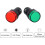 6Pcs Red Green Indicator Light AC/DC 24V, 22mm Panel Mount, for Electrical Control Panel, HVAC, DIY Projects 5