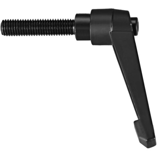 M12 x 50mm Handle Adjustable Clamping Lever Thread Push Button Ratchet Male Threaded Stud Knobs Quick Release Screw Handles Bolts with Locking Lever B 1