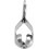 Ball Chain Connector, 4mm 4.5mm Pull Loop Crimp Link Stainless Steel Connection, Pack of 20 4