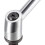 M12 x 40mm Handle Adjustable Clamping Lever Thread Push Button Ratchet Male Threaded Stud Knobs Locking Rotating Screw Handles Quick Release Bolt Silv 4