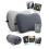Oreiller Gonflable de Voyage Ergonomique Confortable Compact Gris 5
