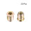 Wood Furniture M6x15mm Threaded Insert Nuts Interface Hex Socket Drive 20pcs 2