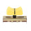 Fader Variable Resistors Mixer 35mm Straight Slide Potentiometer B50K Ohm Yellow Black Knobs 5pcs 4