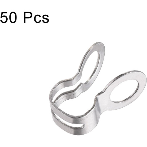 Ball Chain Connector, Double Ring Type Link Stainless Steel Loop Connection 2