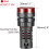 2Pcs Red Indicator Light with Buzzer AC/DC 110V, 22mm Panel Mount Flashing Alarm, for Electrical Control Panel, HVAC, DIY Projects 2