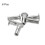 M6 Multi-Grip Rivet Nuts, 6pcs Pre-Bulbed Shank Flat Head Threaded Insert Nut 304 Stainless Steel Plus Nuts for Construction Industrial 3