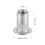M4 304 Stainless Steel Rivet Nuts Flat Head Insert 10Pcs 2