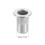 M4 304 Stainless Steel Rivet Nuts Flat Head Insert 10Pcs 3
