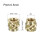 Knurled Insert Nuts, 50pcs M3x4.5mm Lx5mm OD 3D Printing Brass Nuts Threaded Inserts Brass Heat Set Insert Embedment Nuts 2