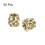 Knurled Insert Nuts, 50pcs M3x4.5mm Lx5mm OD 3D Printing Brass Nuts Threaded Inserts Brass Heat Set Insert Embedment Nuts 3