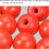 6Pcs Threaded Ball Knobs, M12 Female Thread Thermoset Ball Knob 1.57'' Dia Red Round Operation Ball Handles Embedded Threaded Knob for Machine Handle 5